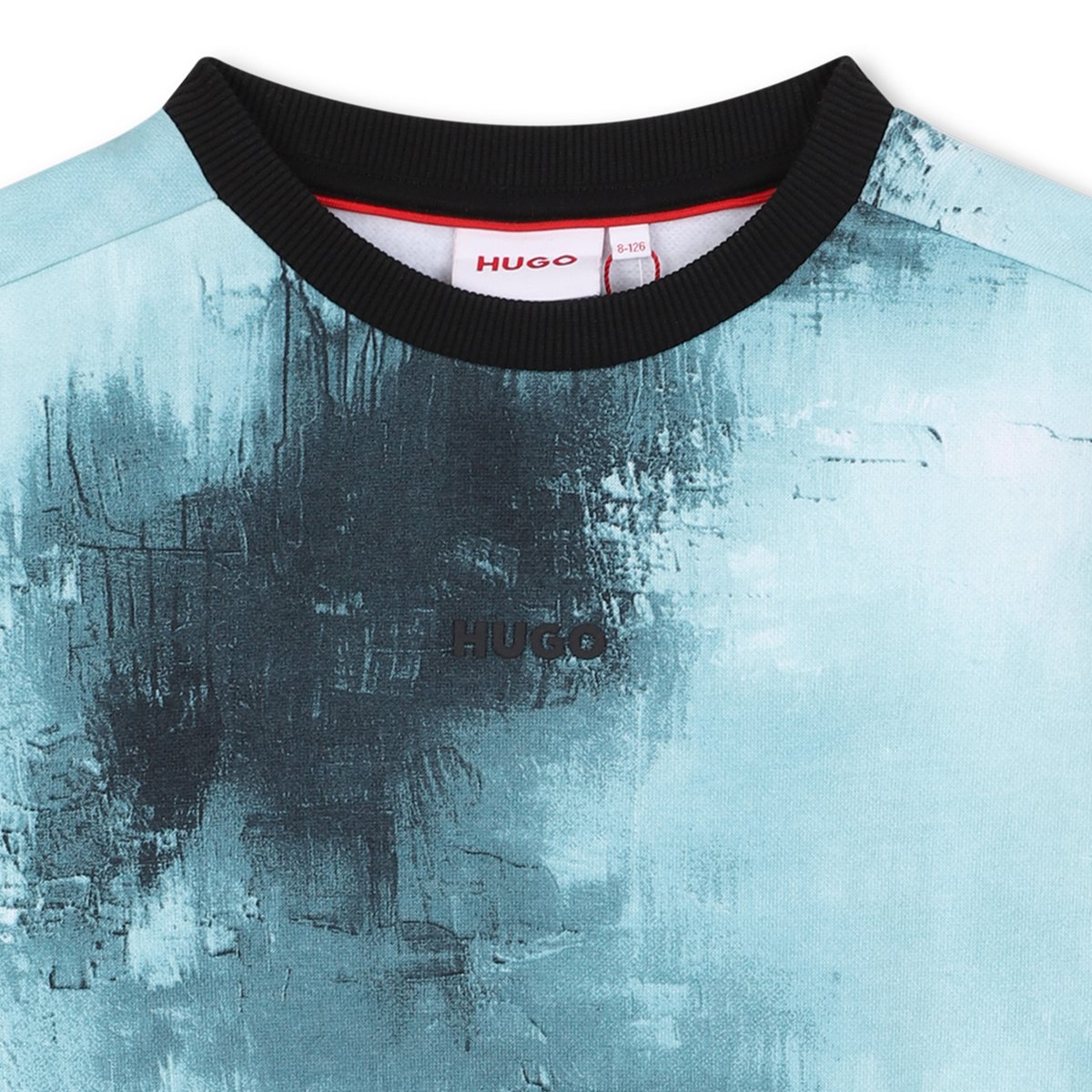 Sweat à col rond true blue, HUGO KIDSWEAR