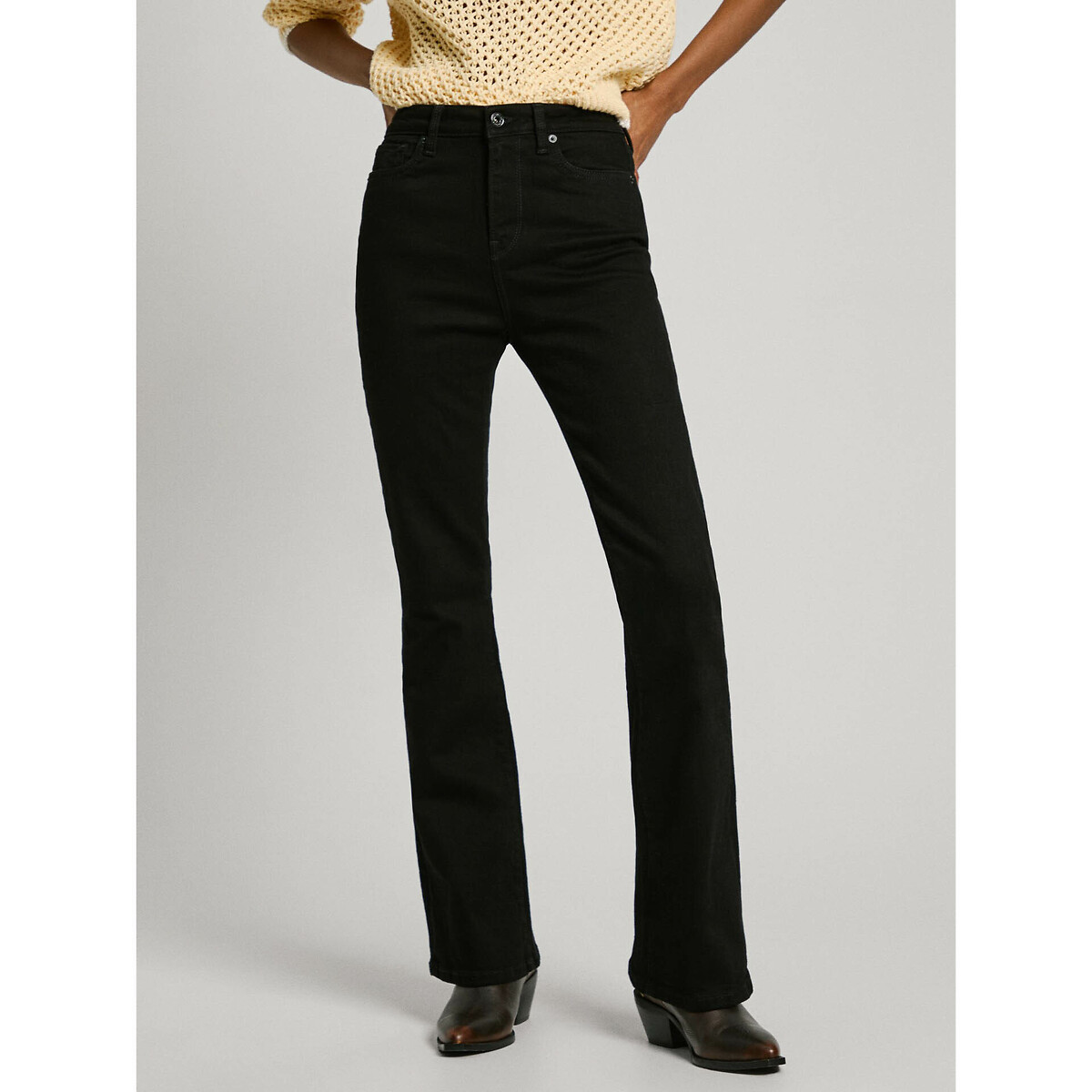 Dion Flared Jeans with High Waist 90000485, PEPE JEANS