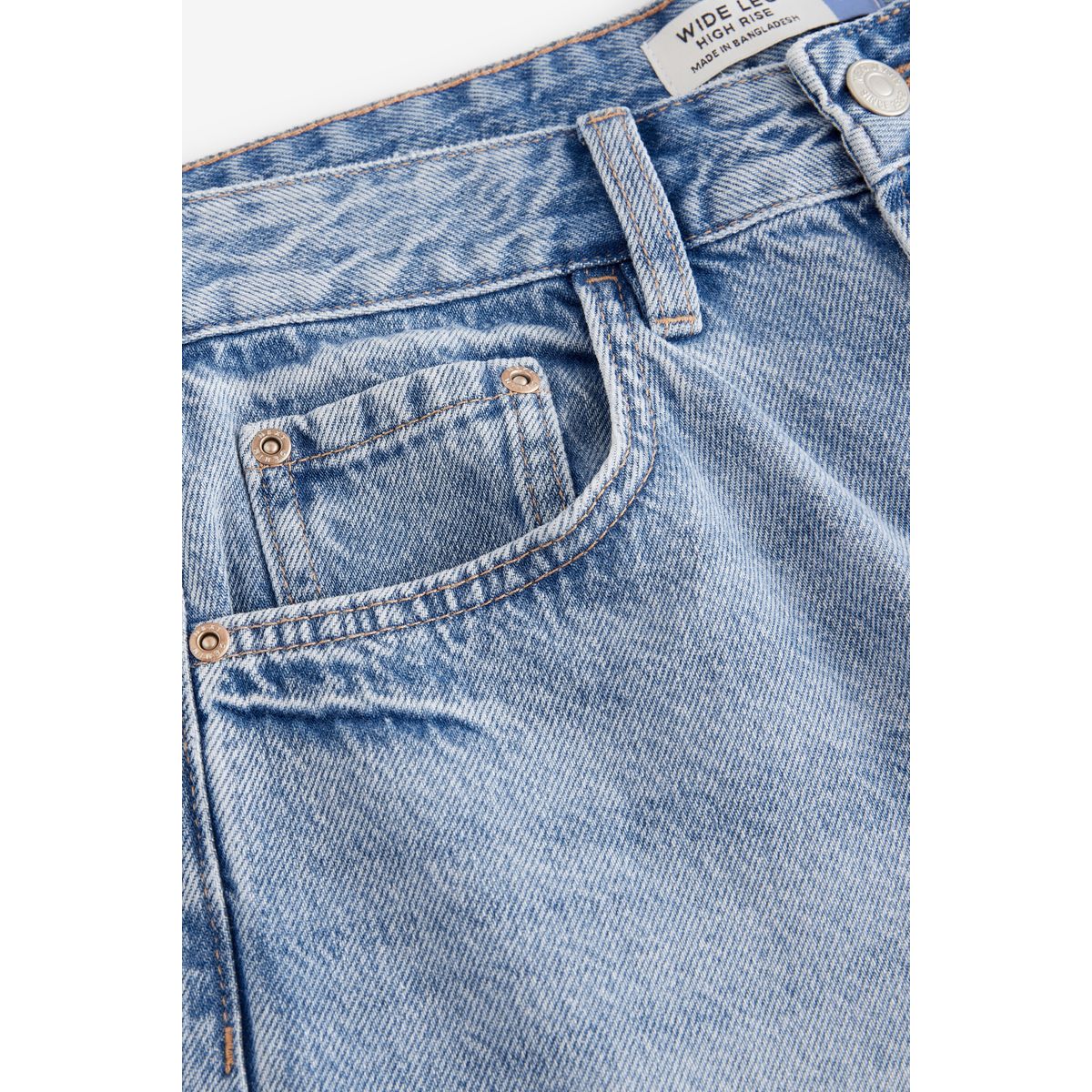 Jean large bleu moyen, NEXT