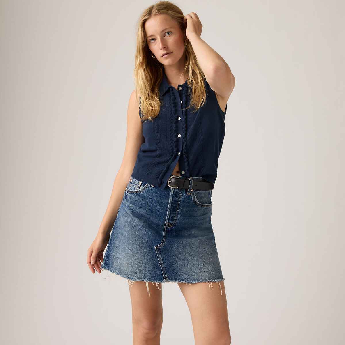 Jupe courte denim free lunch, LEVI'S