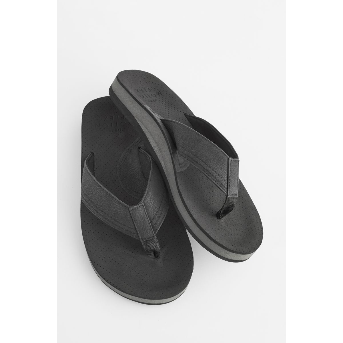 Tongs coupe classique noir, NEXT