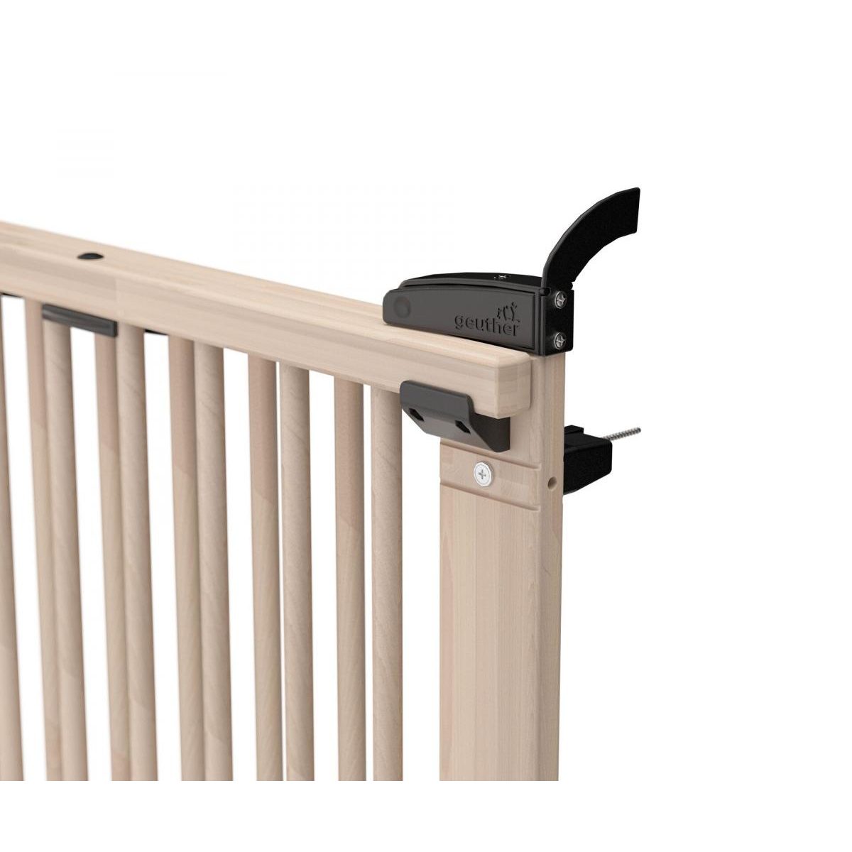 Barrière de porte pivotante en bois naturel 86-133cm multicolore, GEUTHER