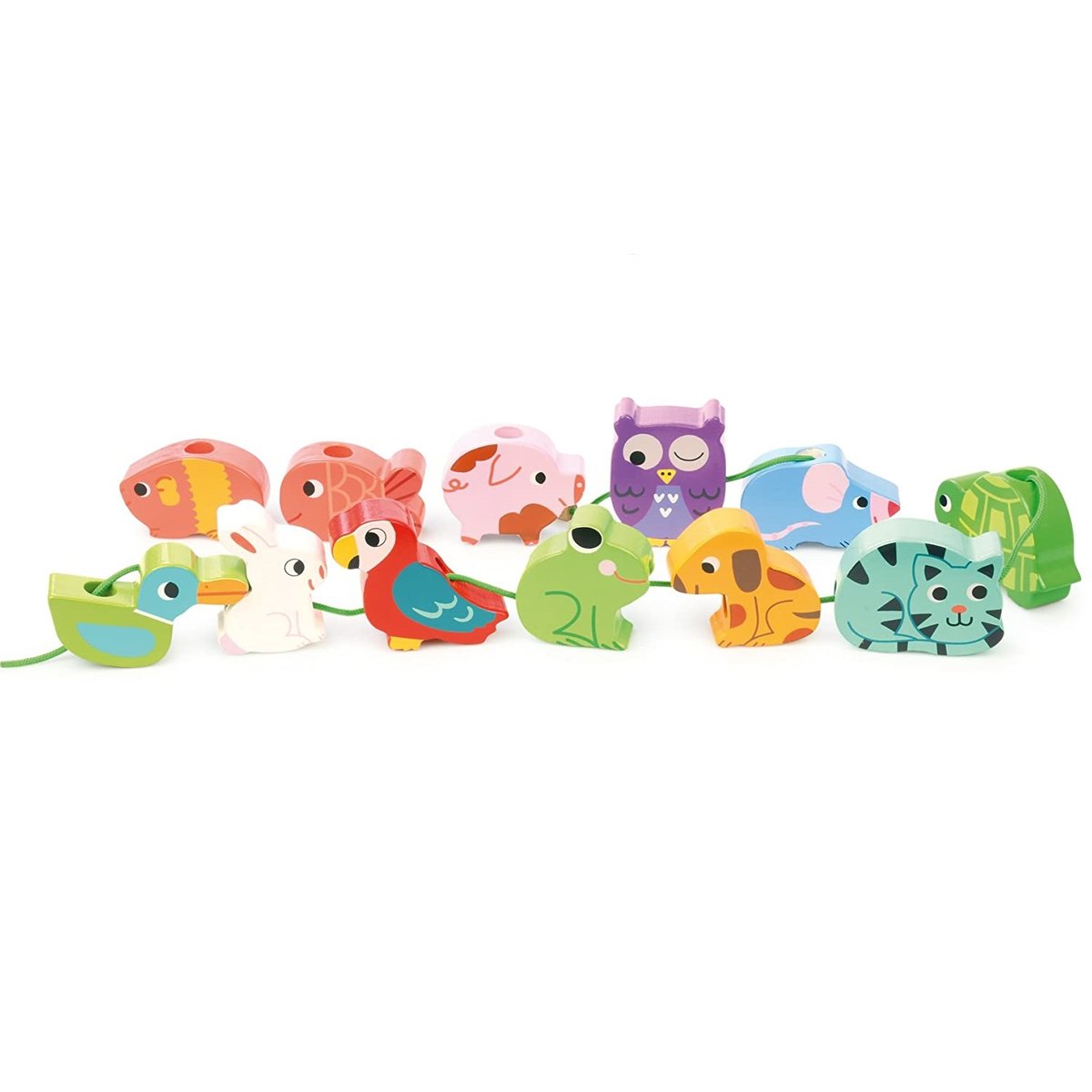 Perles Animaux familiers bleu, VILAC
