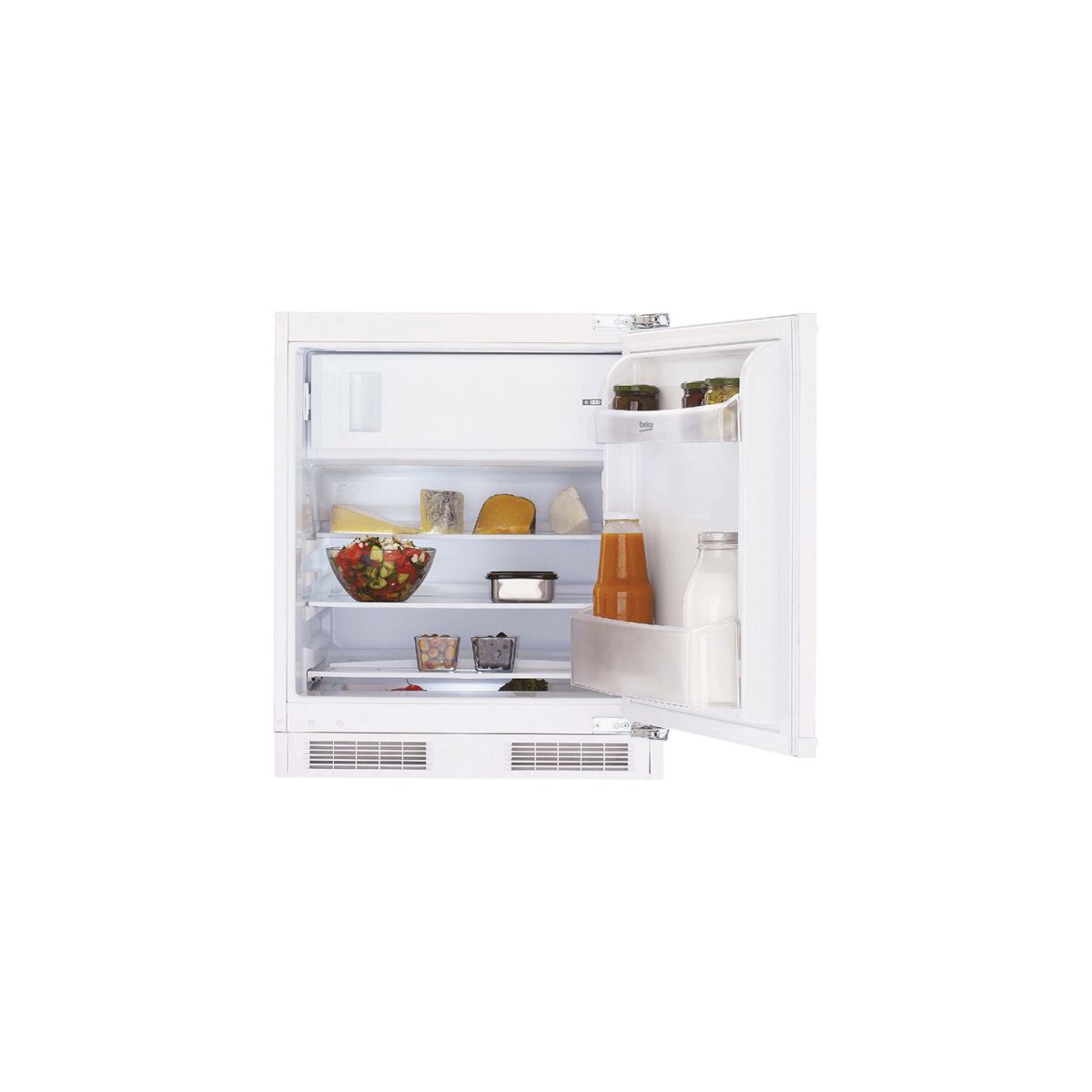 Réfrigérateur top encastrable BU1154HCN intégrable, BEKO