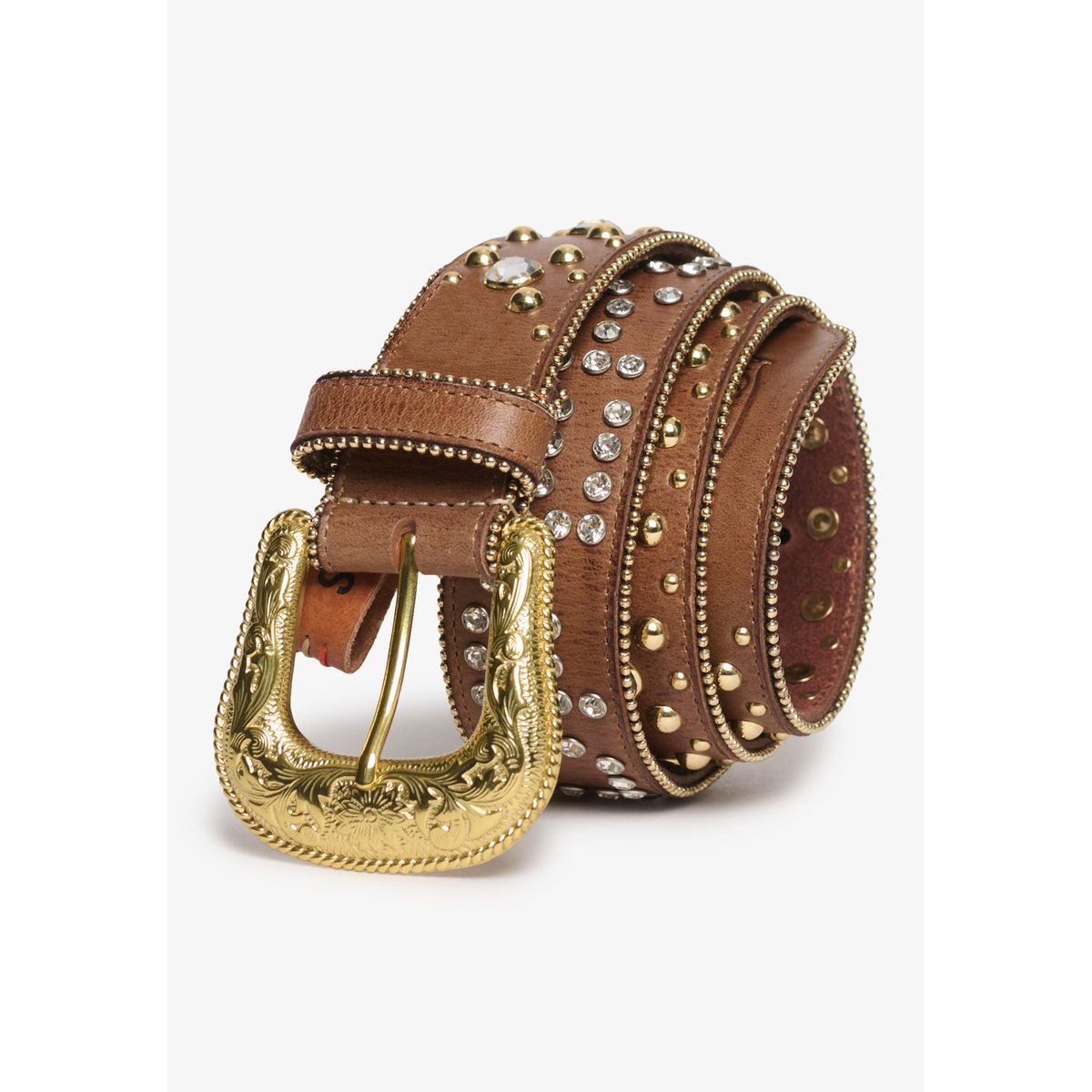 Ceinture Rhinestone Coupe Classique fauve, SUPERDRY