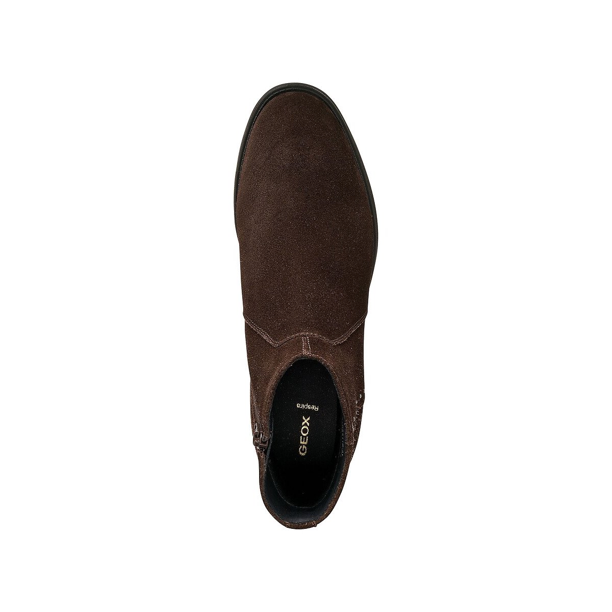 Bottines en cuir, ESMEENA marron, GEOX