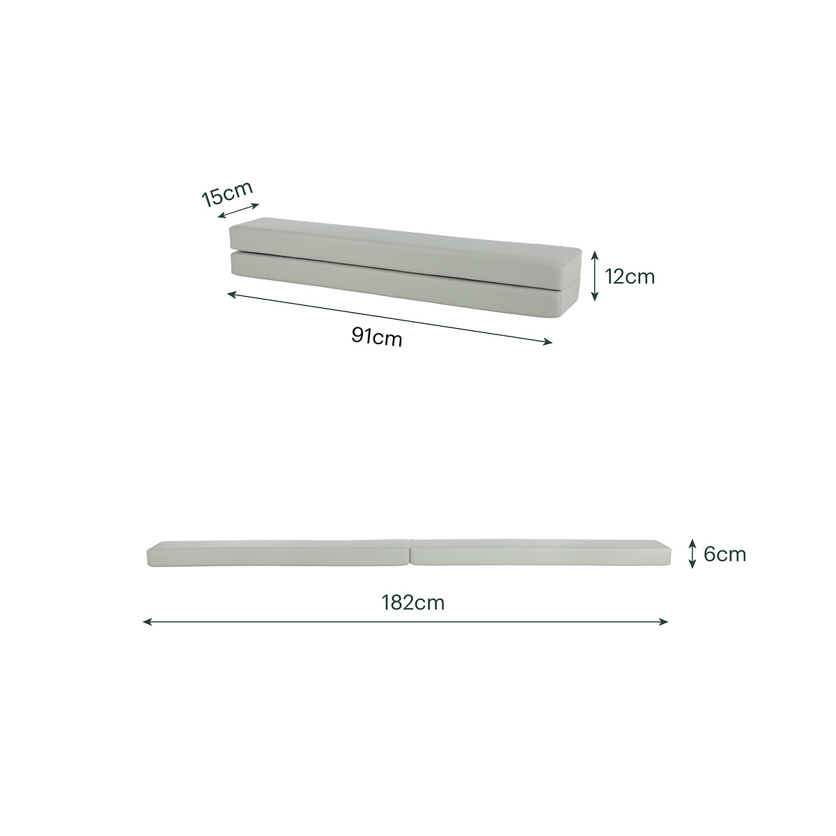 Soft Play Balance Beam blue, CUDDLECO
