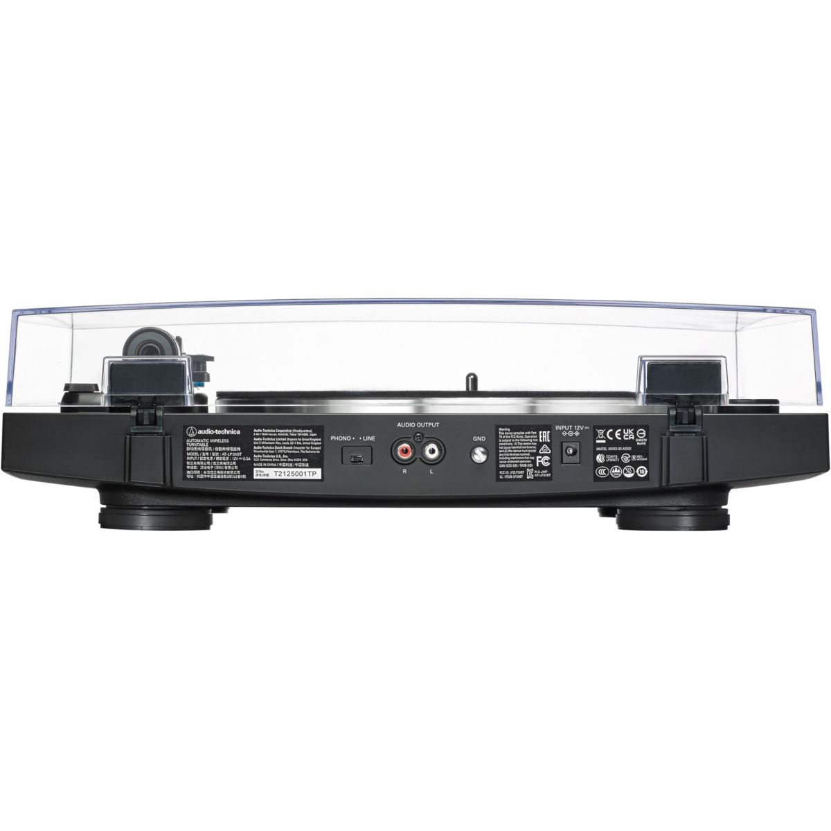 Platine vinyle AT-LP3XBTBK noir, AUDIO-TECHNICA