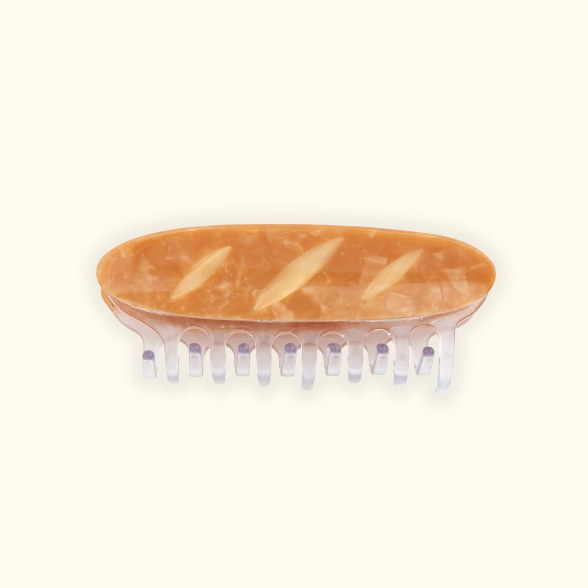 Pince à cheveux BAGUETTE beige, COUCOU SUZETTE