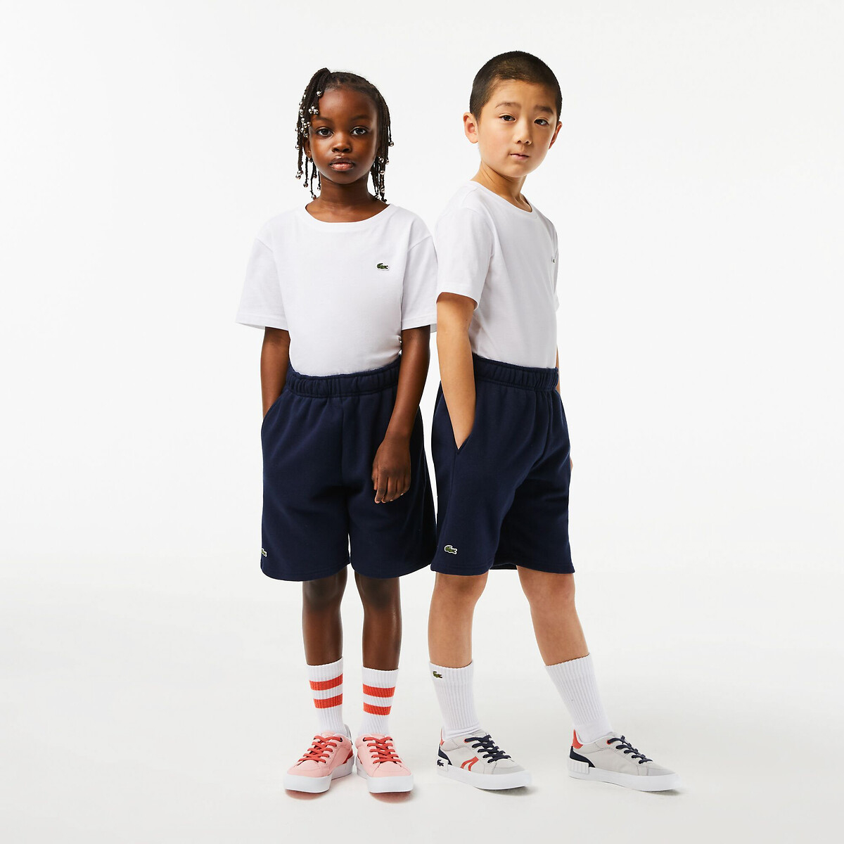Short bleu marine, LACOSTE