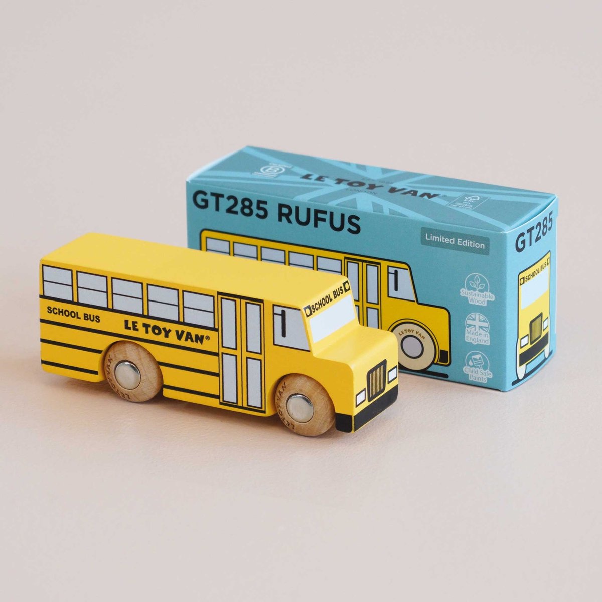 Bus scolaire Rufus No 47 jaune, LE TOY VAN