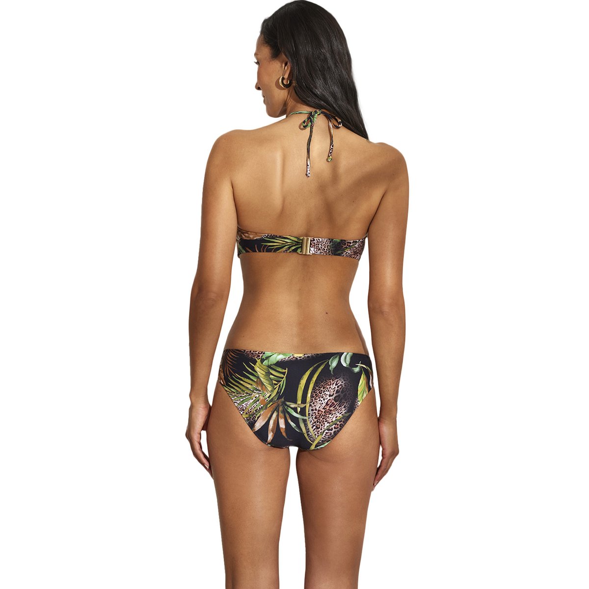 Bas maillot slip de bain Paradise noir, SELMARK MARE