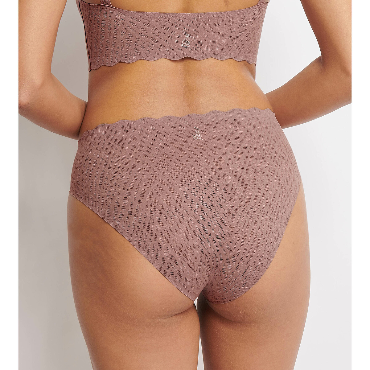 Hoog uitgesneden slip Zero Feel Bliss cacao, SLOGGI