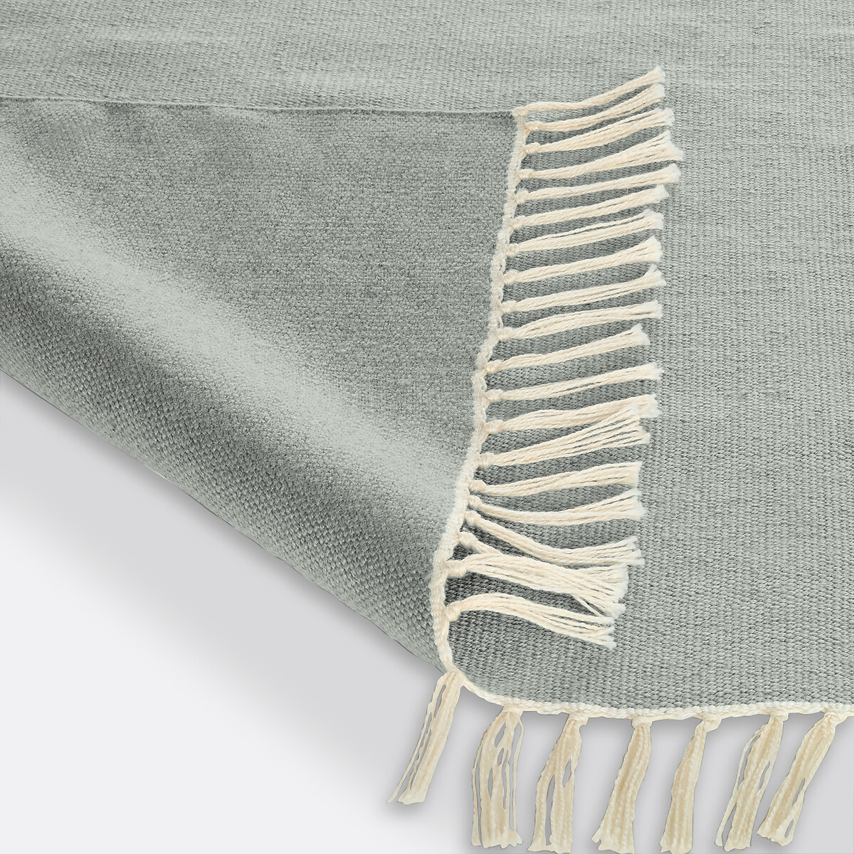 Tapis polyester recyclé intérieur extérieur Azalée vert de gris, LA REDOUTE INTERIEURS