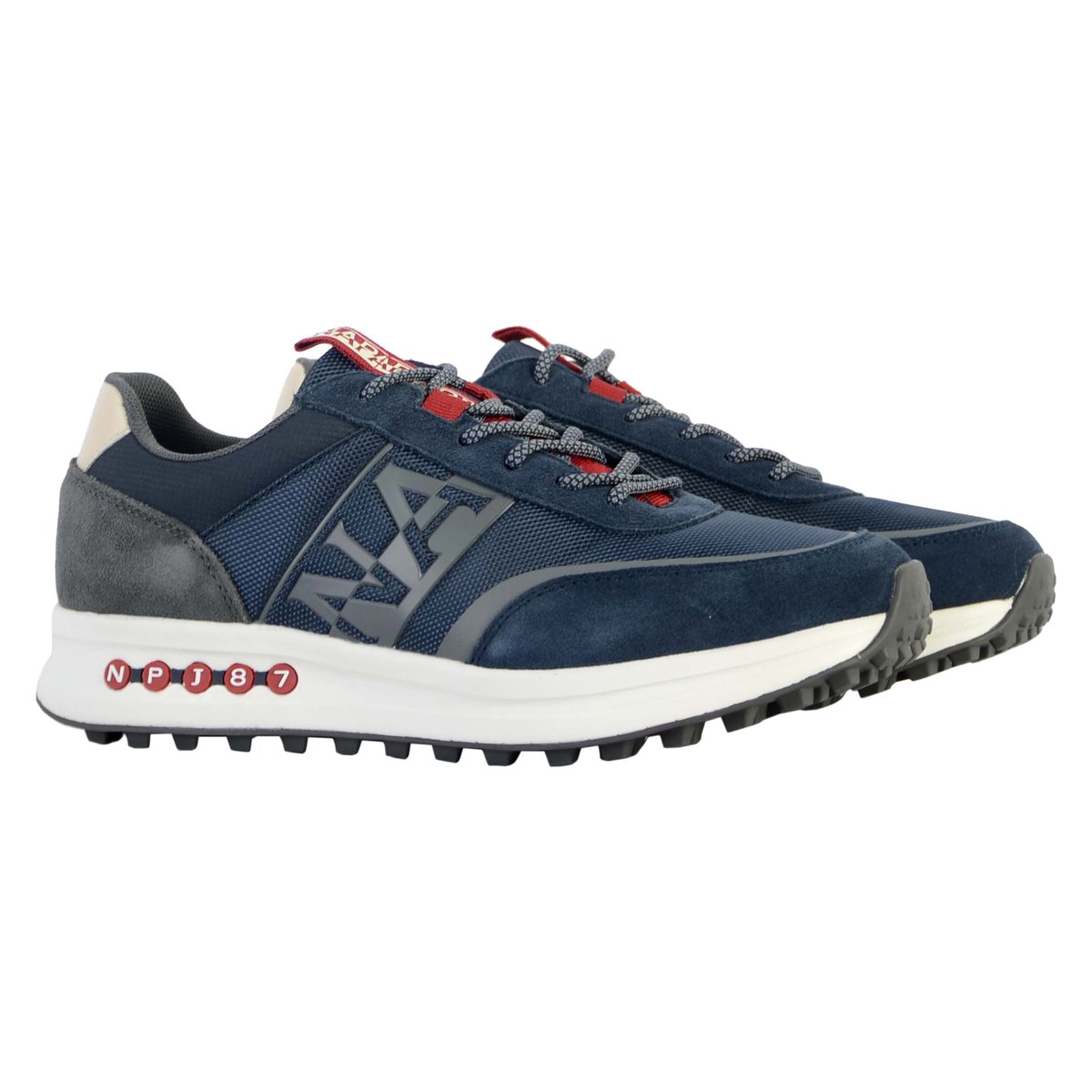 Basket Cuir Slate marine/gris, NAPAPIJRI
