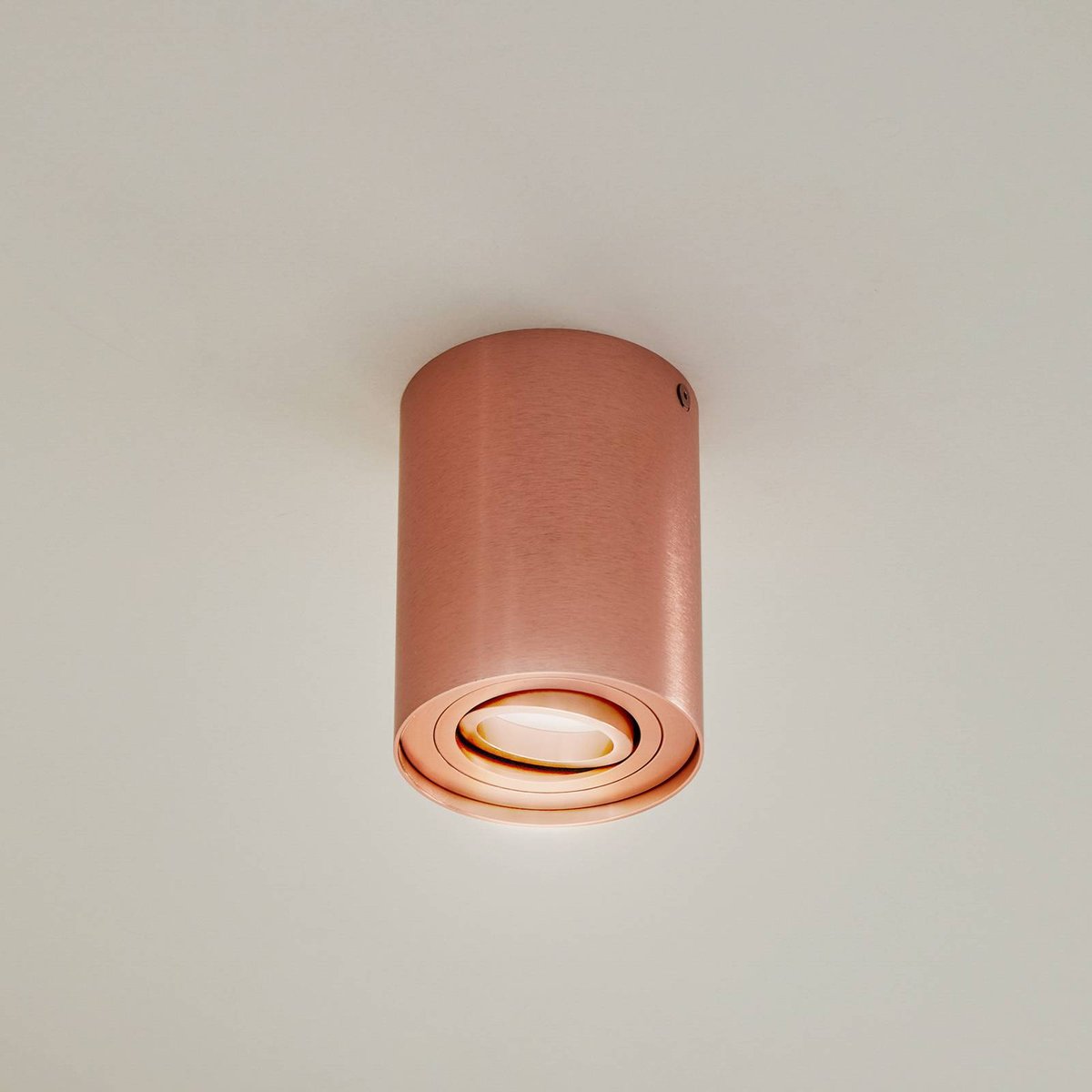 Projecteur, spot en aluminium moderne cuivre, ARCCHIO