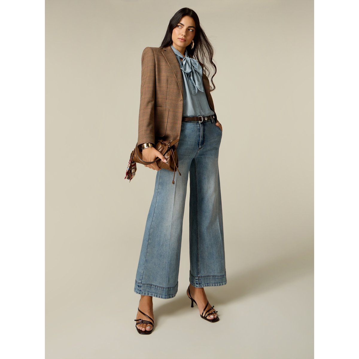 Jean à jambes larges light - blue, OLTRE