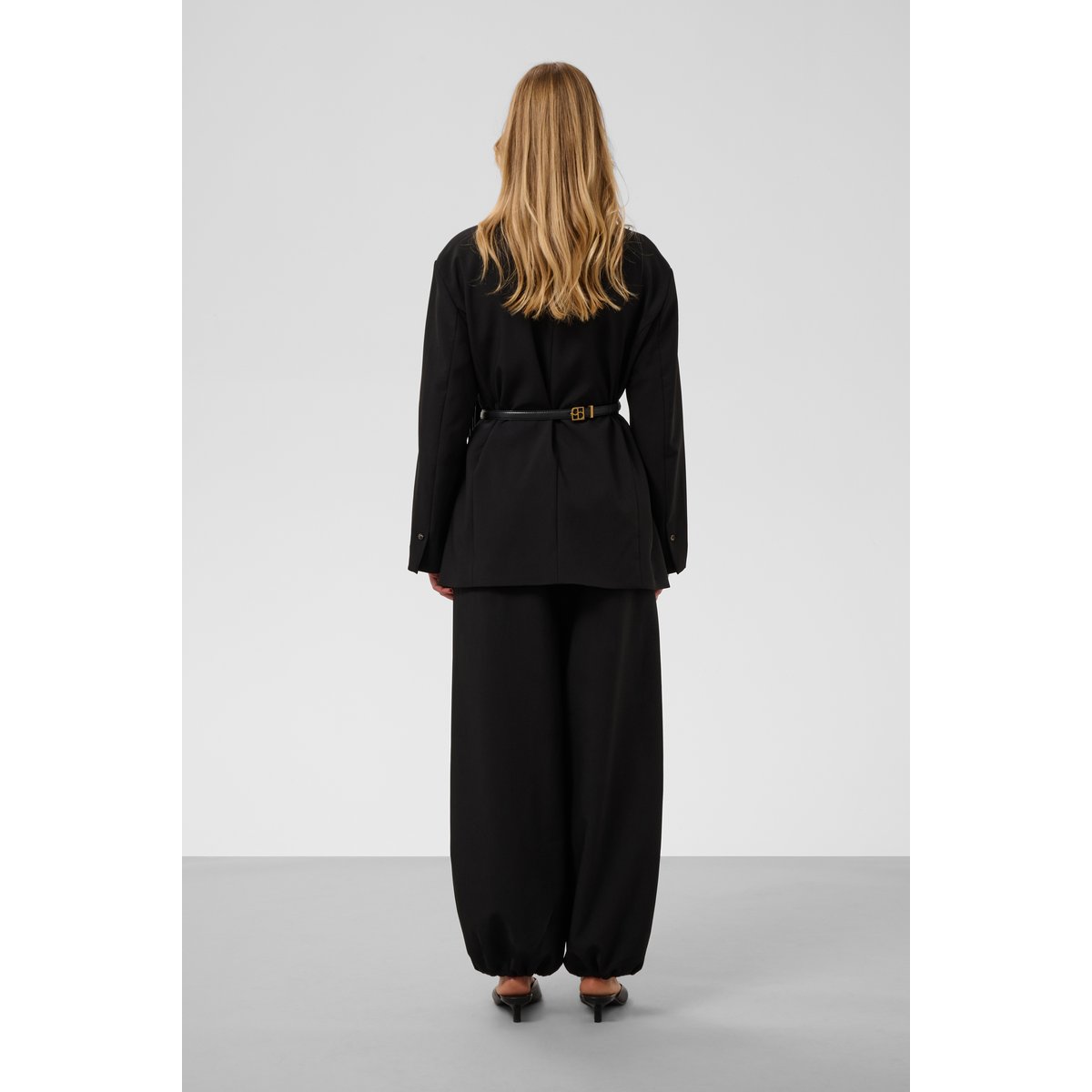 Pantalon de costume noir, SOAKED IN LUXURY