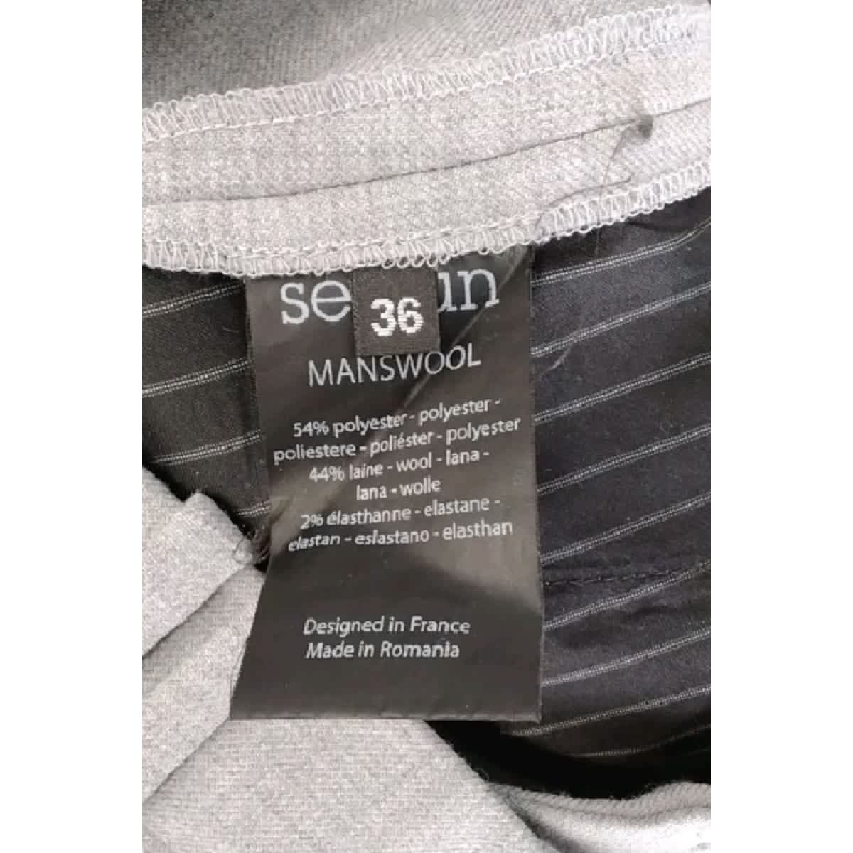 Pantalon slim - Très Bon État gris, SESSUN