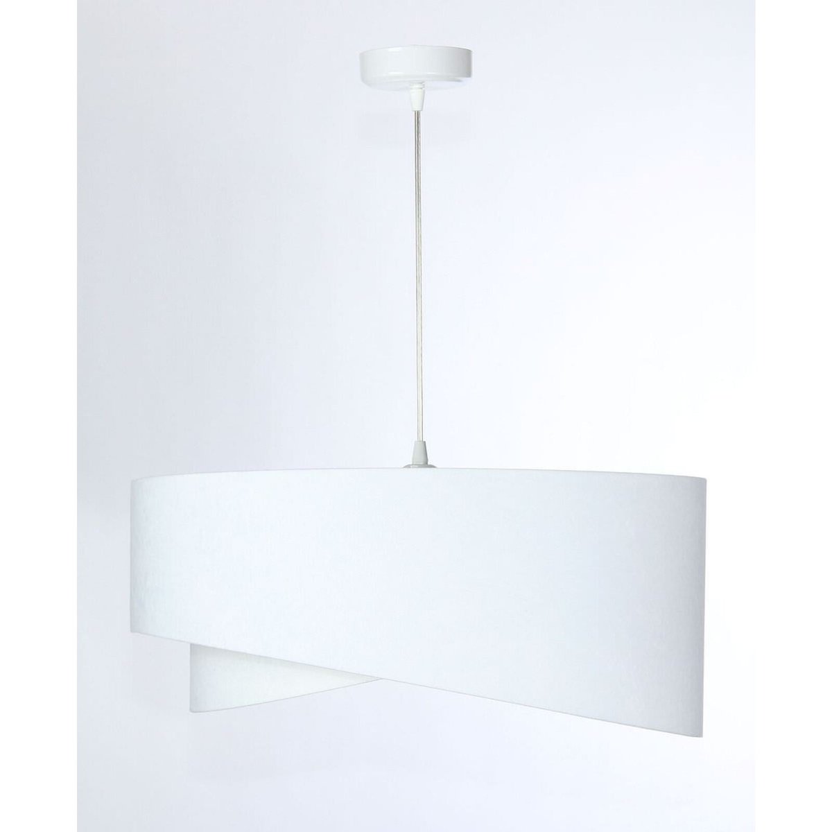 Suspension en tissu, ASYMETRIC blanc, BPS KONCEPT