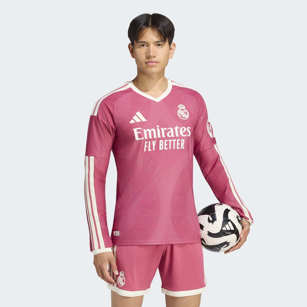 Maillot Manches Longues Third Real Madrid Authentique Maillot Manches Longues Third Real Madrid Authentique wild pink, adidas Performance
