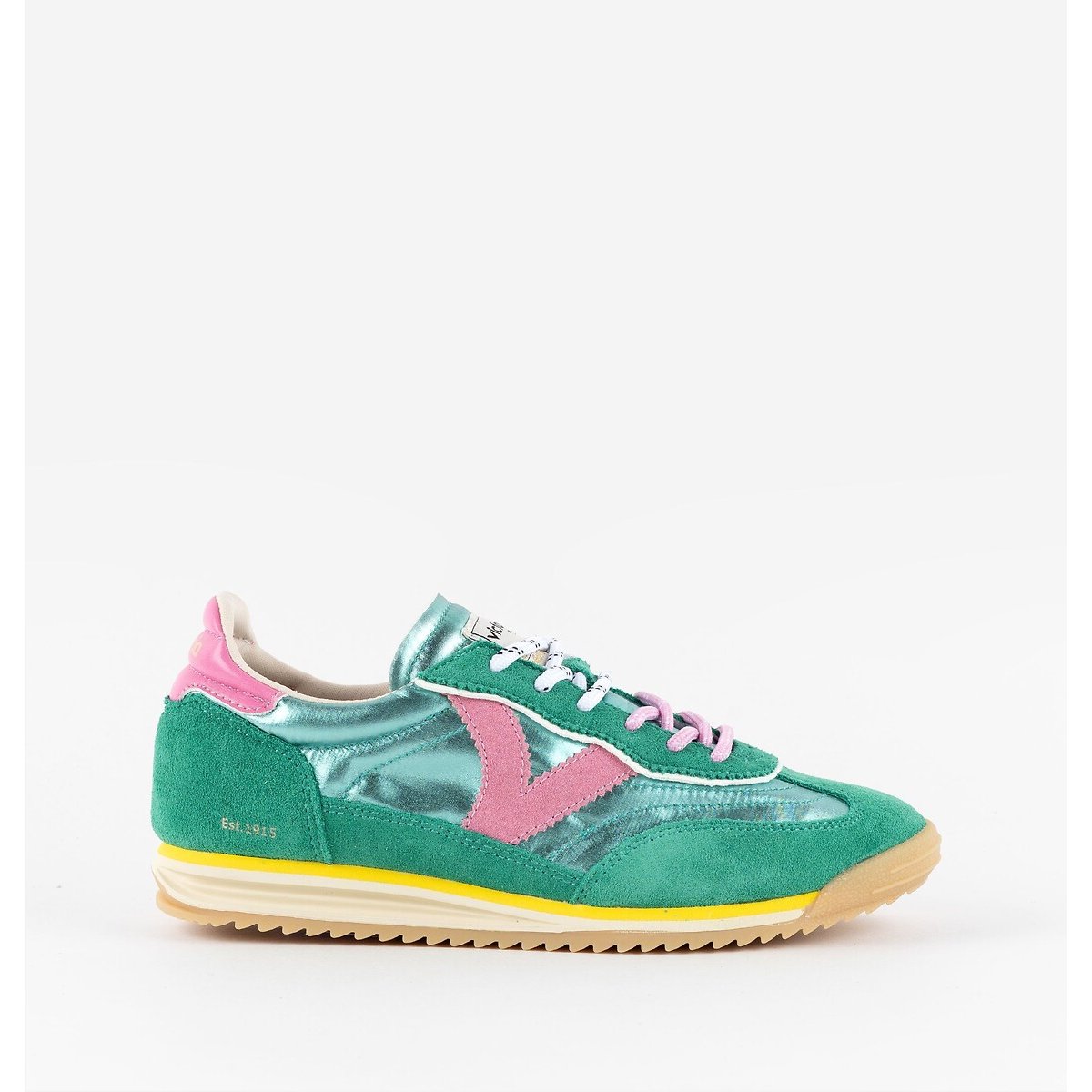 NYLON SATURNO sneakers groen , VICTORIA