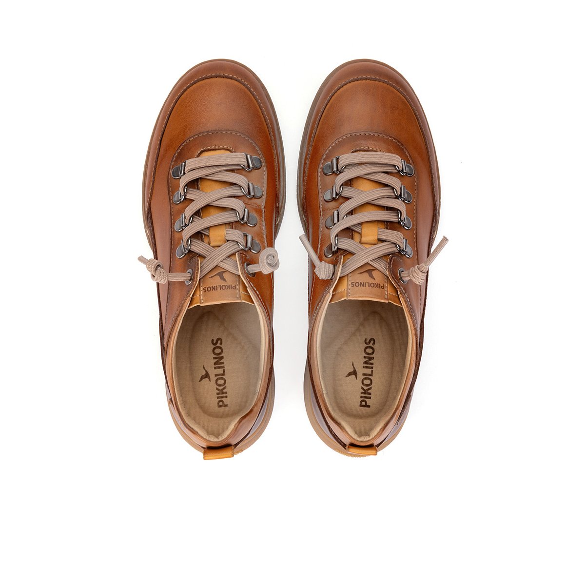 Baskets cuir Viana brandy, PIKOLINOS