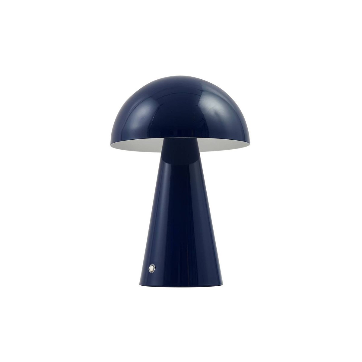 Lampe à poser en métal moderneLED, Nevijo bleu, LINDBY