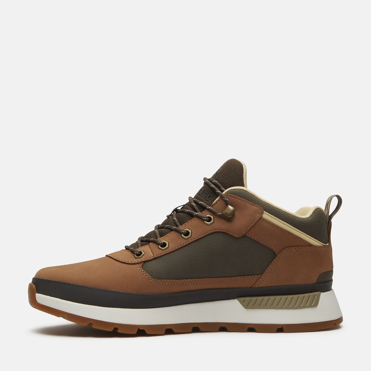 Field Trekker Leather High Top Trainers dark beige, TIMBERLAND