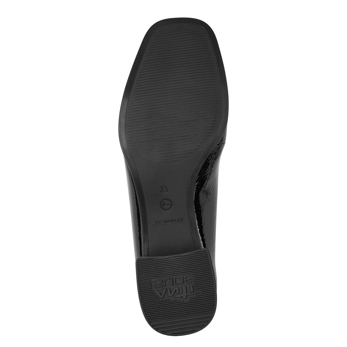 Mocassins vernis noir, TAMARIS
