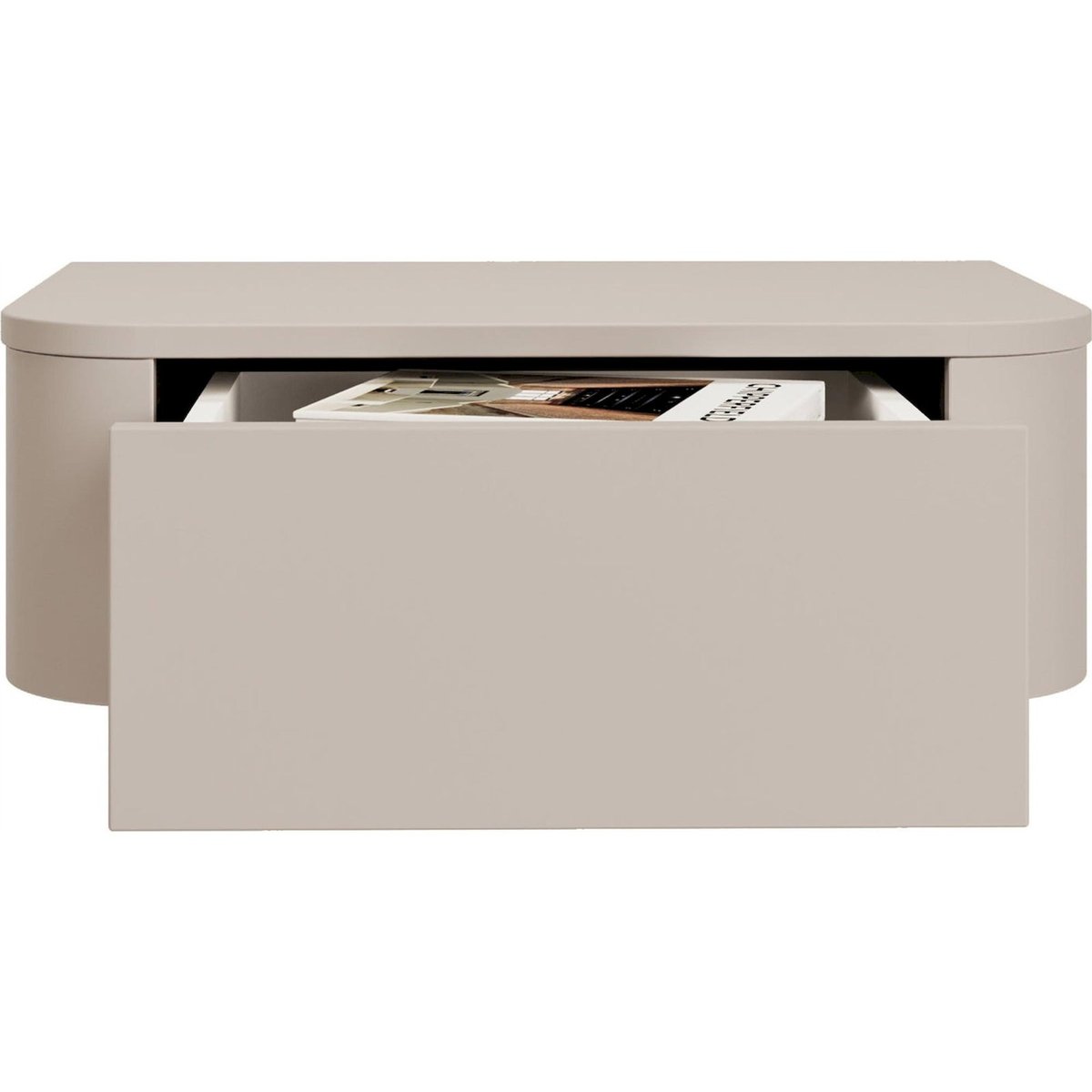 Lot de 2 chevets suspendus tiroir LUVIO cachemire, RECOLLECTION