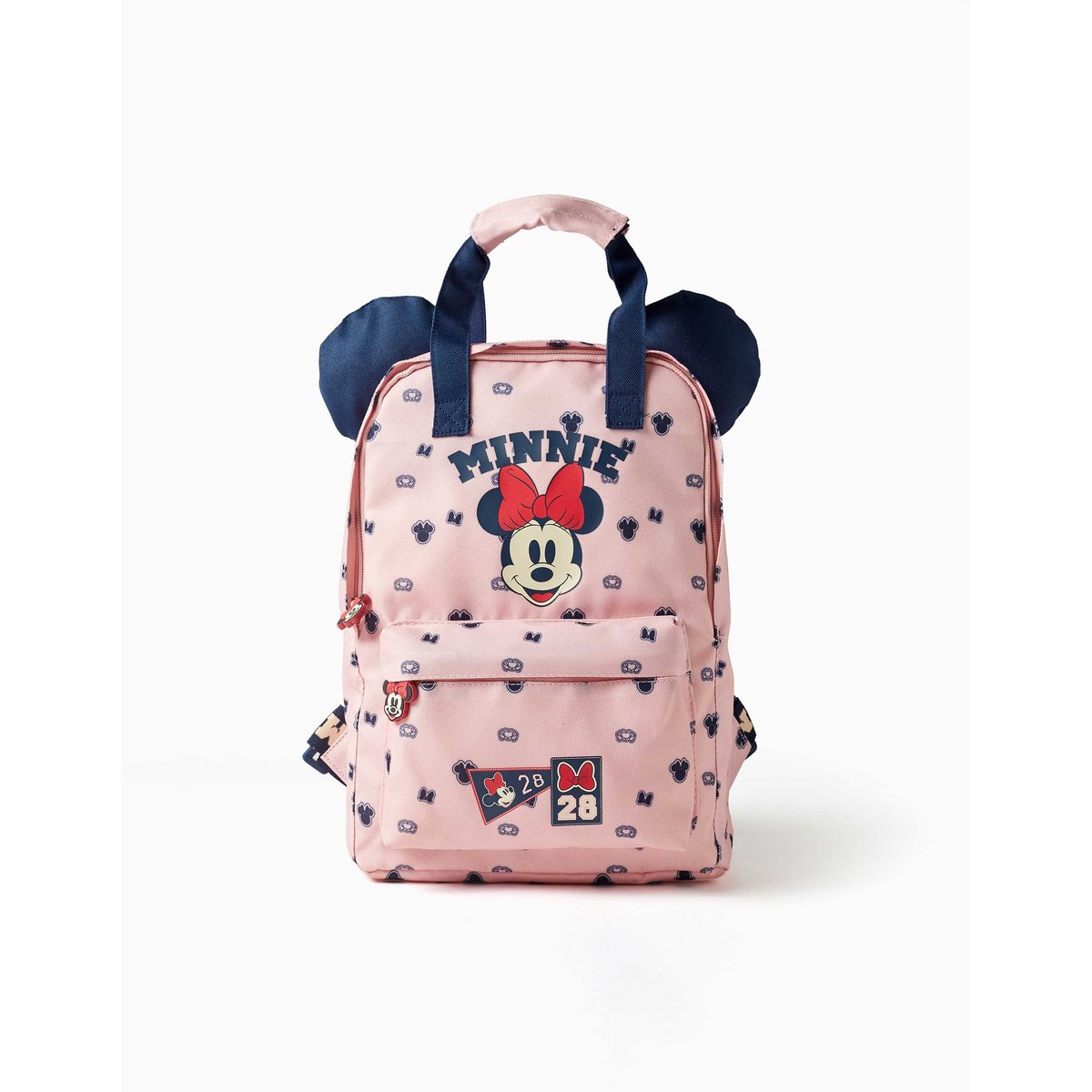 Sac à dos avec imprimés et oreilles 3D Minnie rose, ZIPPY