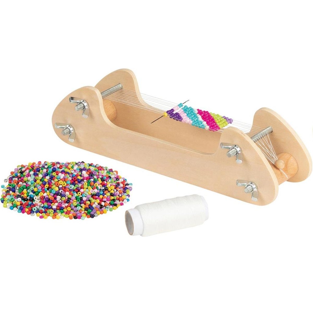Métier à tisser des perles beige, GOKI