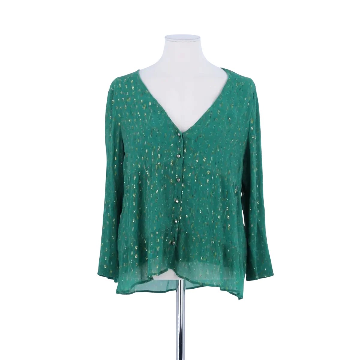 Blouse - Très Bon État vert, SEZANE