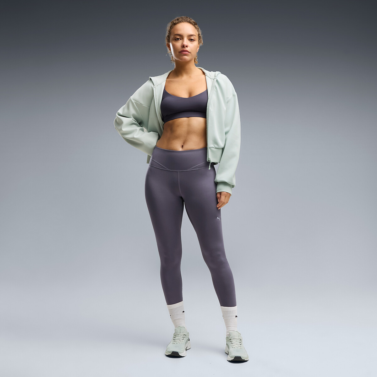 Brassière de sport SHAPE violet foncé, PUMA