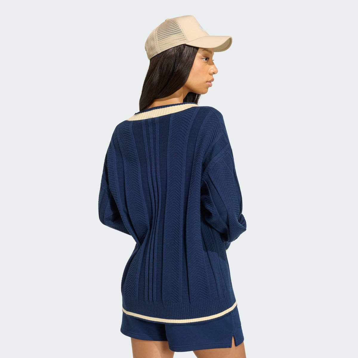Cardigan À Torsades Cardigan À Torsades night indigo, adidas Originals