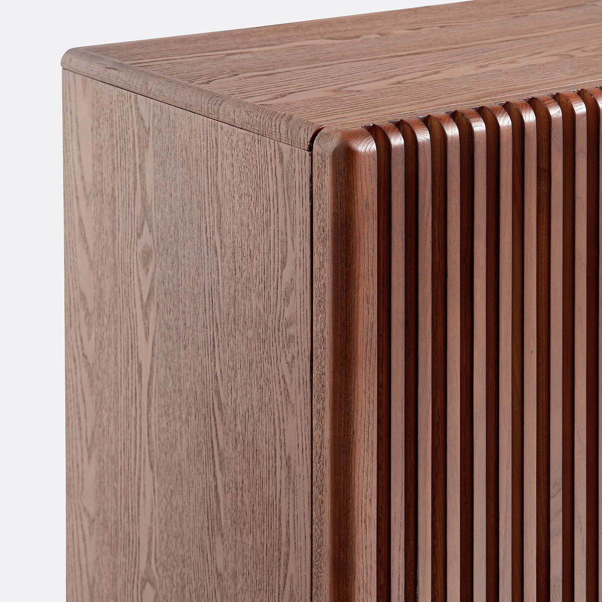 Buffet haut 2 portes Neottie teinté coloris noyer, LA REDOUTE INTERIEURS
