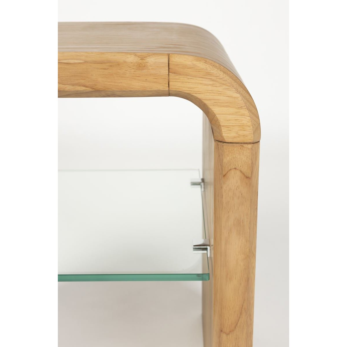Table de chevet rectangulaire en bois, L., BRAVE bois, ZUIVER