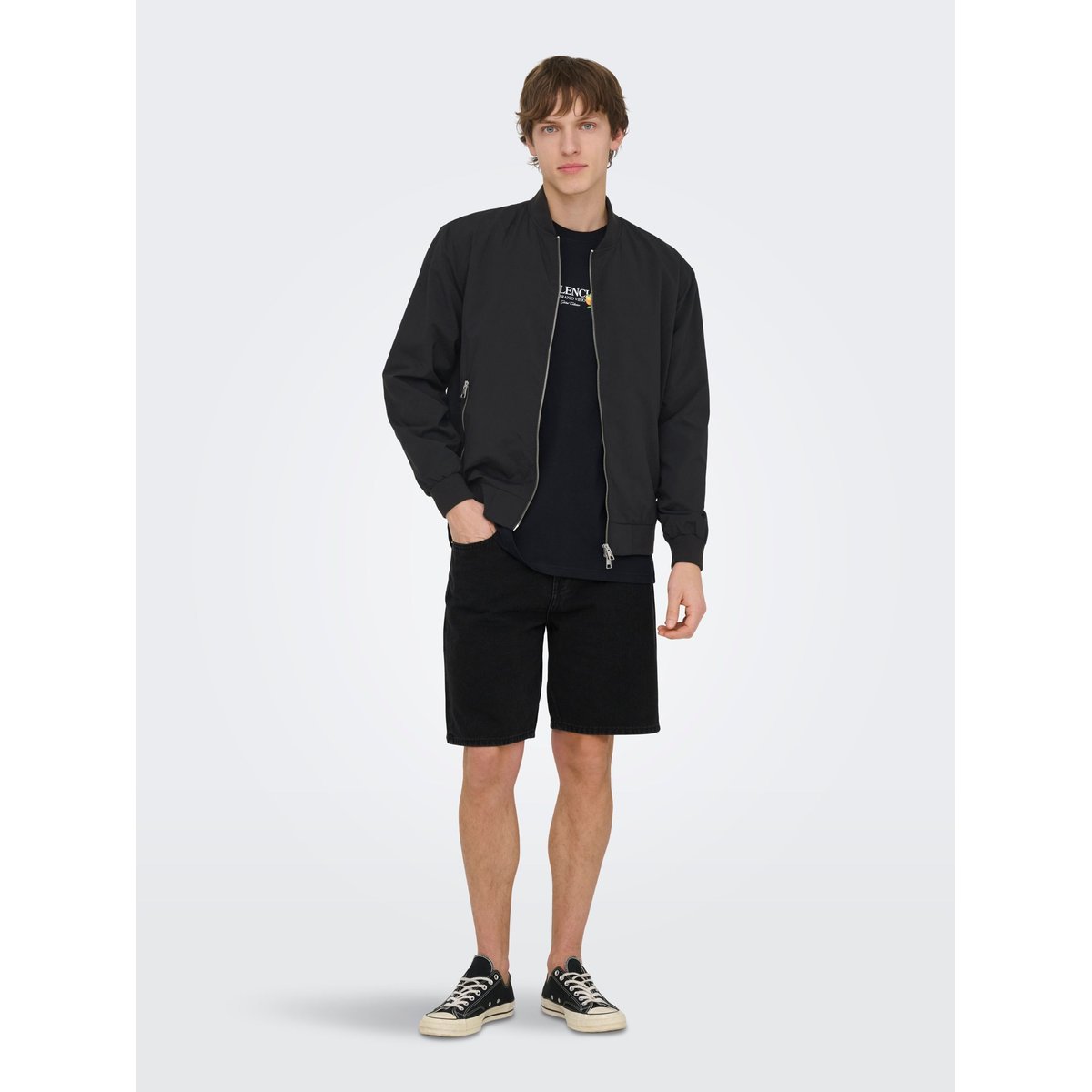 Veste Bomber black, ONLY & SONS