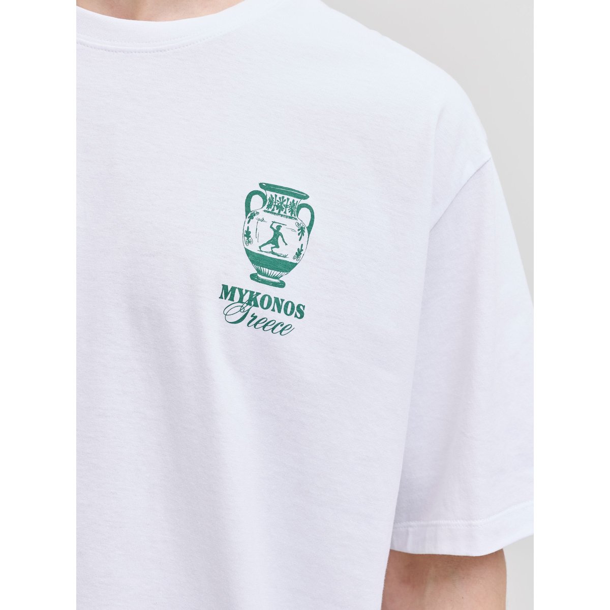 T-Shirt bright white, JACK & JONES