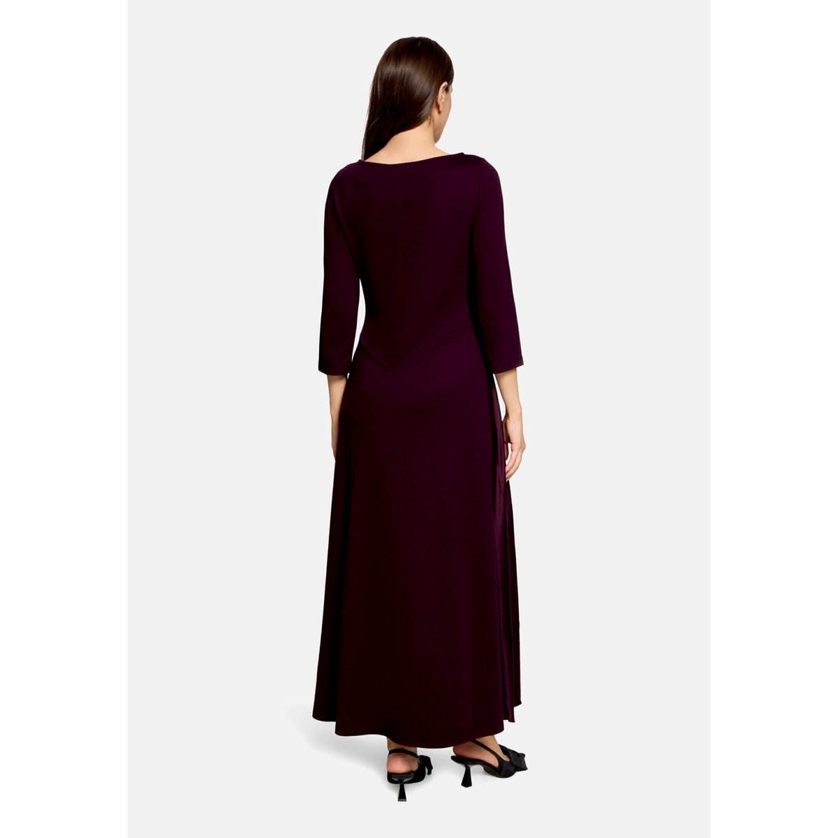 Robe en jersey à manches 3/4 dark dahlia, CARTOON
