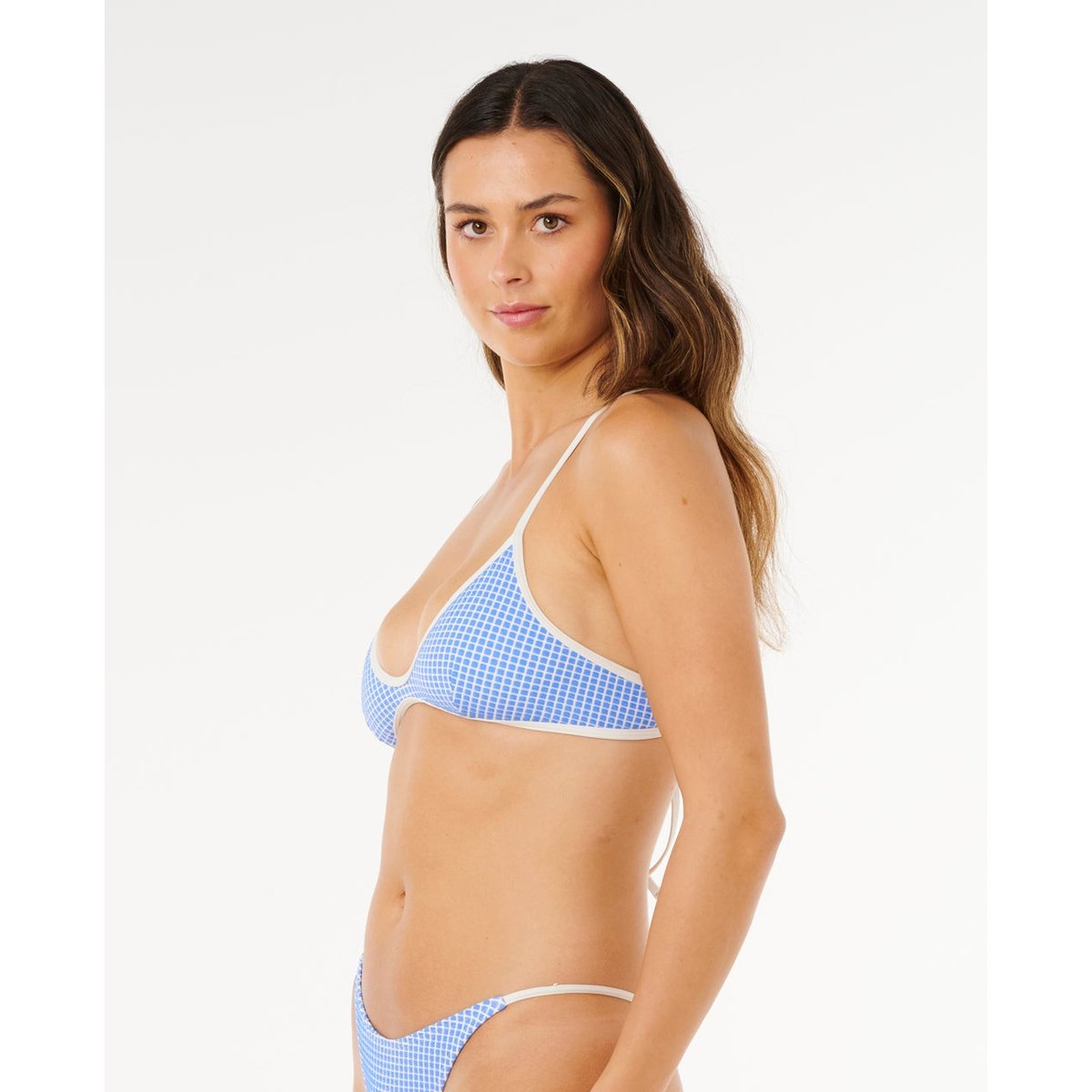 Haut de maillot de bain brassière Poolside bleu, RIP CURL