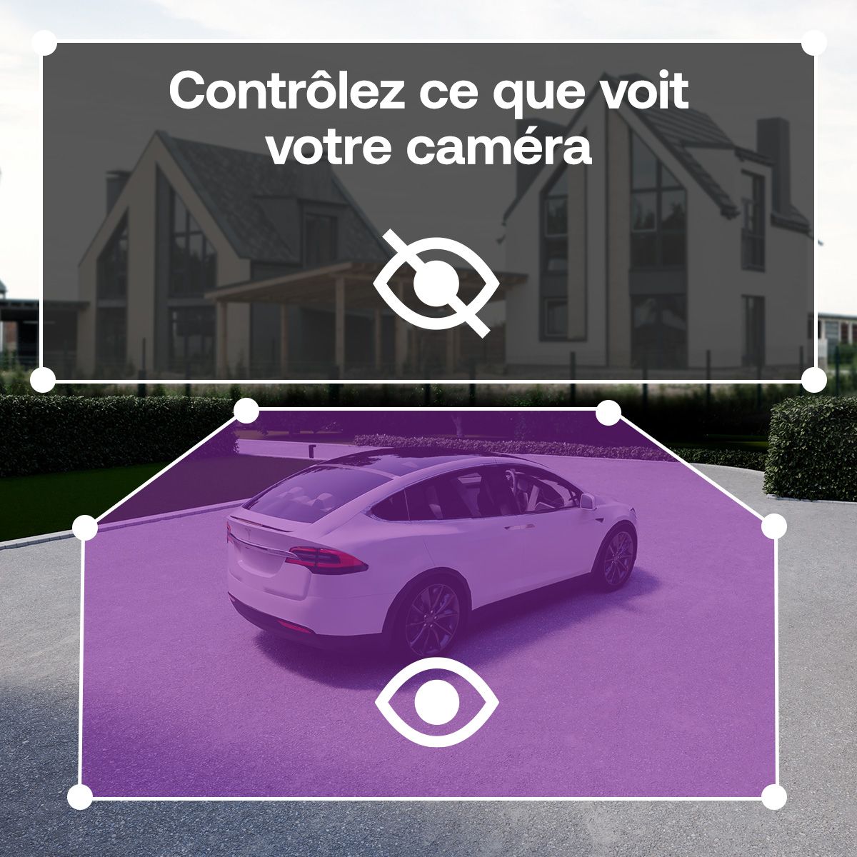 Caméra de surveillance 3 caméras ext Essential3 2k couleur unique, ARLO