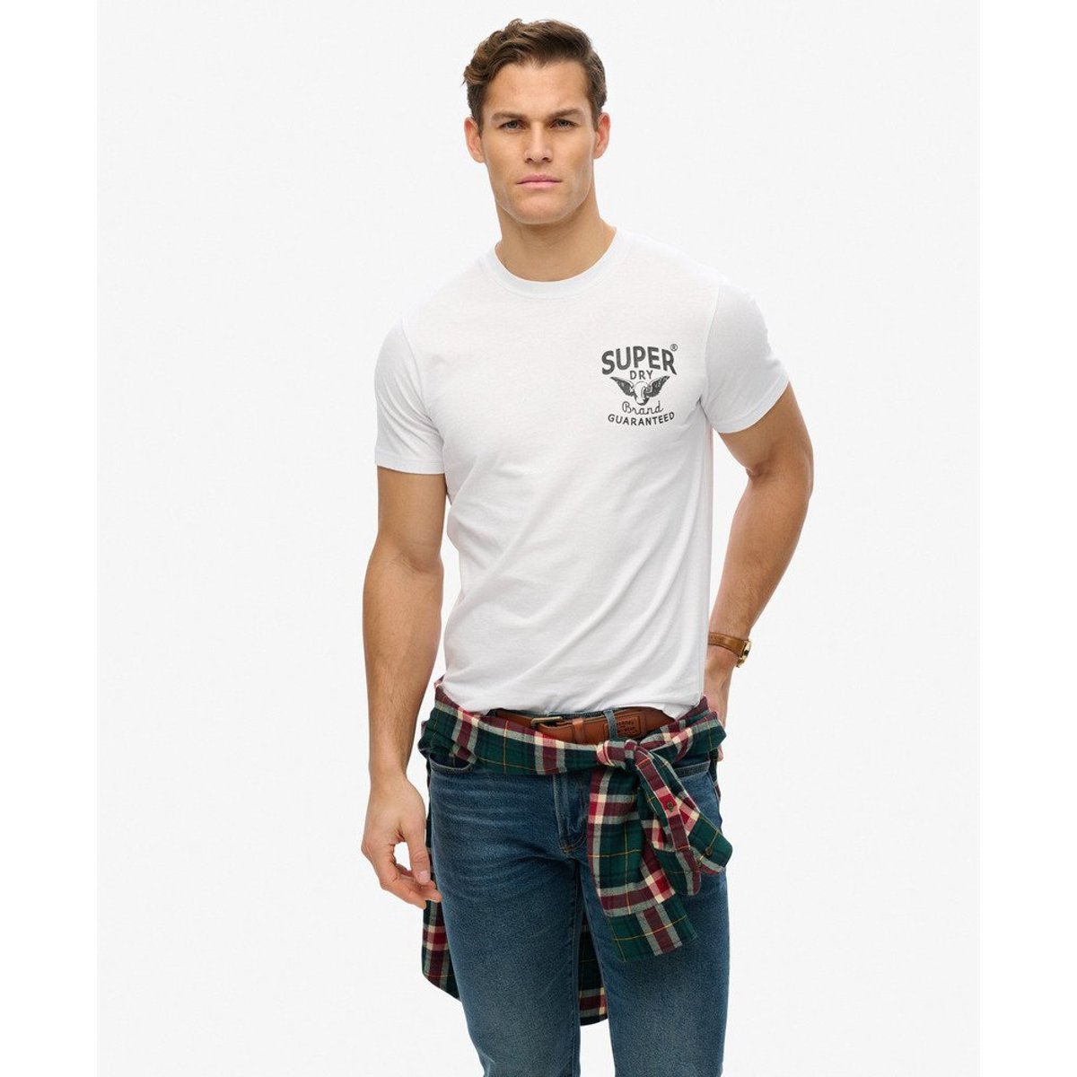 T-shirt Dry Brand optic, SUPERDRY