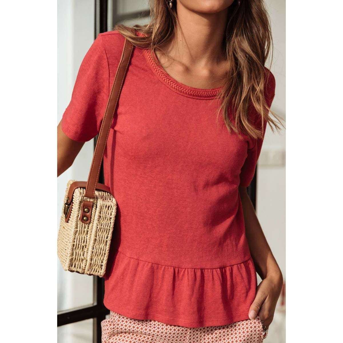 T-shirt rouge, FREEMAN T. PORTER