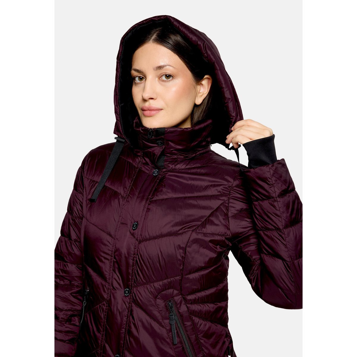 Veste d'hiver duvet synthétique dusty berry, GIL BRET