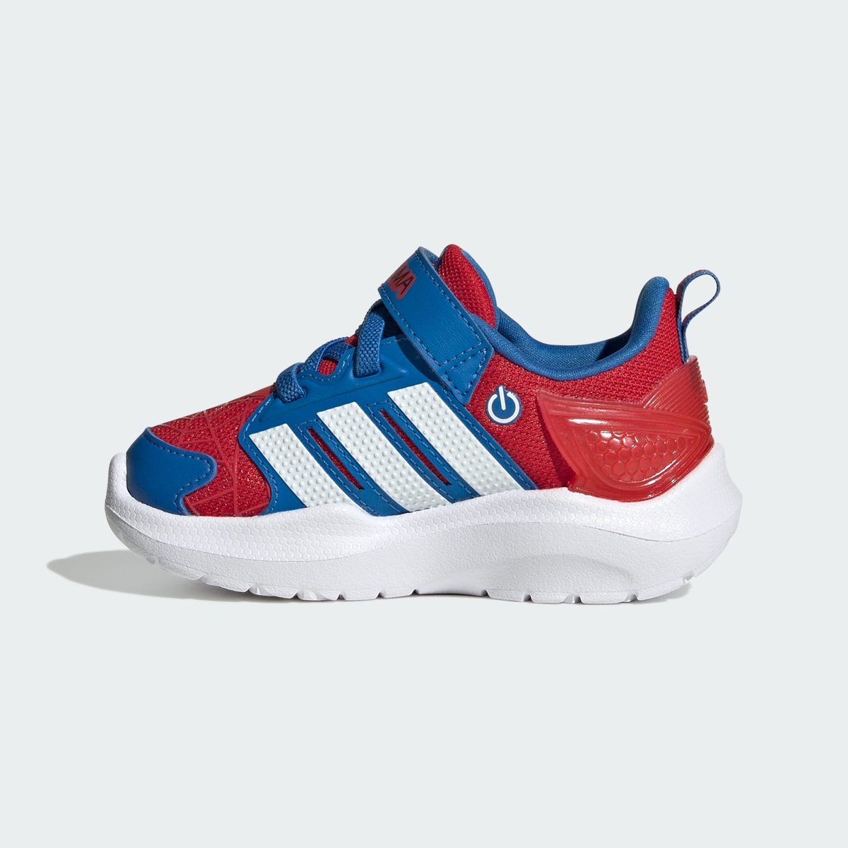 Chaussure Adidas Marvel Lightorama Spider-Man Bébés Chaussure Adidas Marvel Lightorama Spider-Man Bébés better scarlet / cloud white / bright royal, ADIDAS SPORTSWEAR