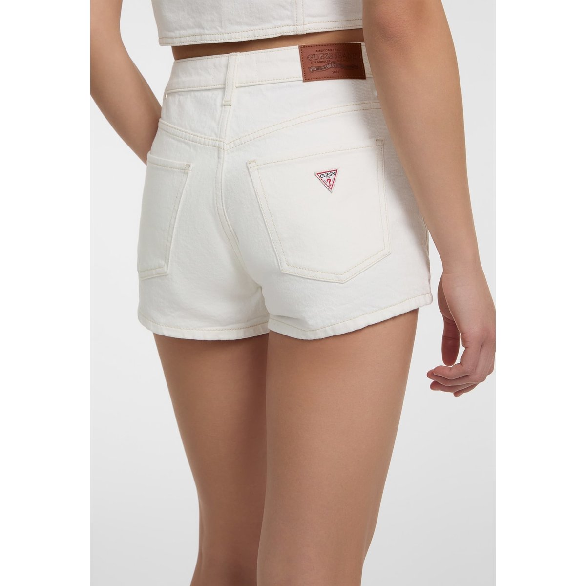 Short En Jean Mom blanc, GUESS