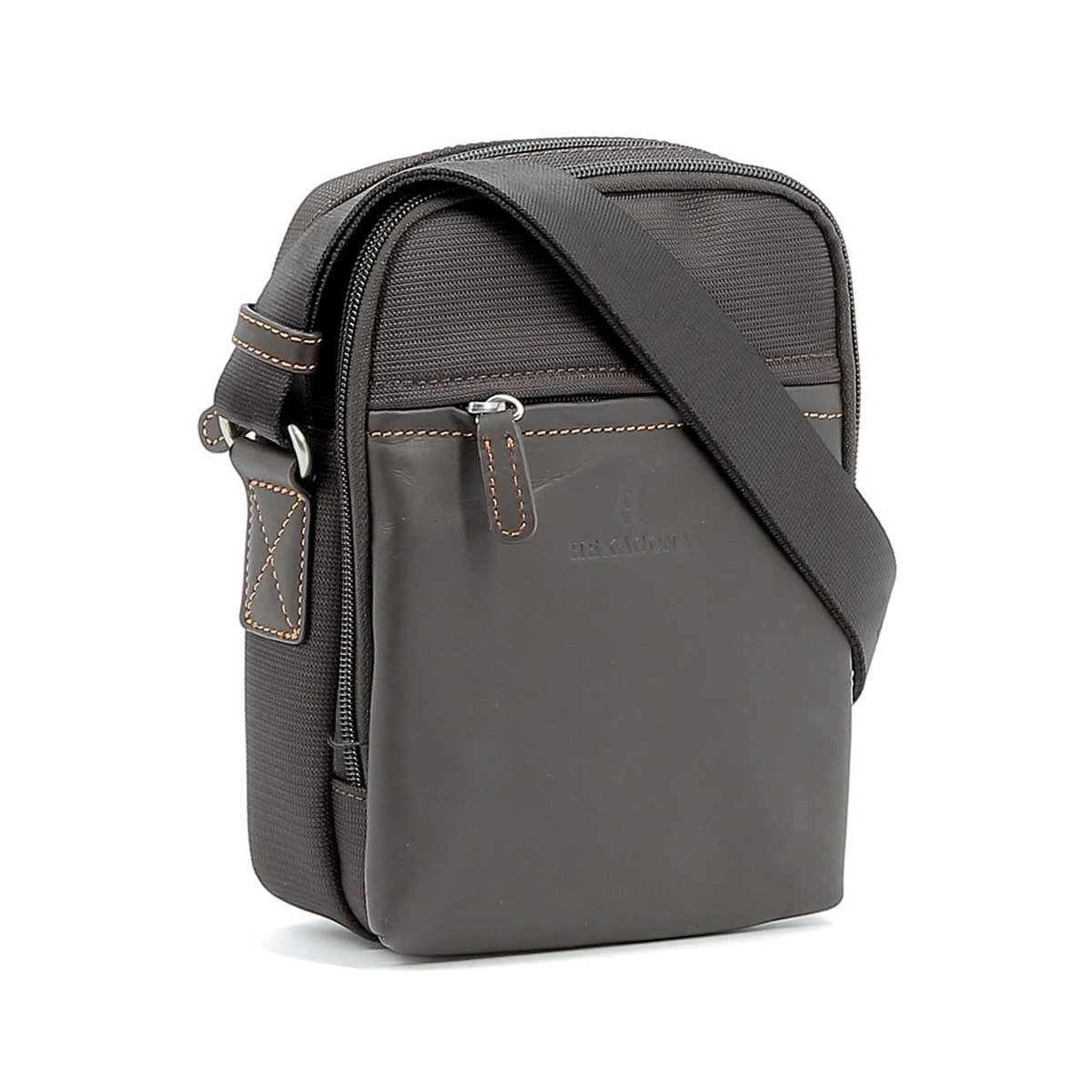 Sacoche TRAVEL marron, HEXAGONA