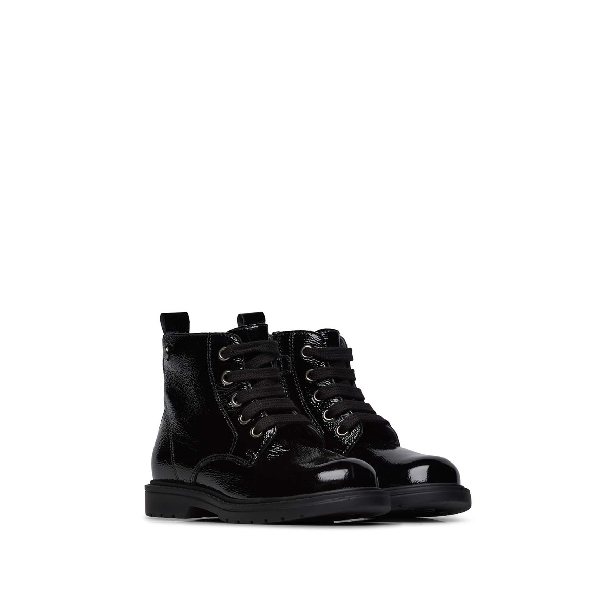 Bottines en verni BARNETT 2 noir, NATURINO